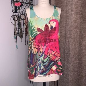 ADIDAS TROPICAL TOUCAN MUSCLE SHIRT